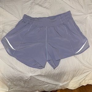 lavender lululemon shorts